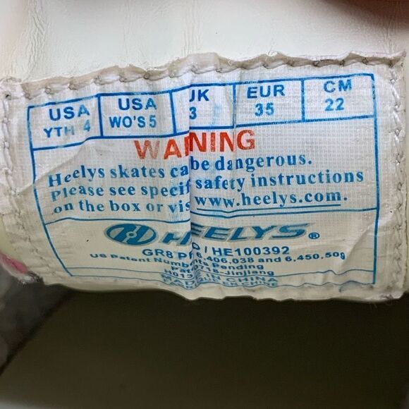 Heelys GR8 Pro In Ballerina Pink Size Youth 4 Women 5 Lace‎ Up READ - Picture 11 of 11